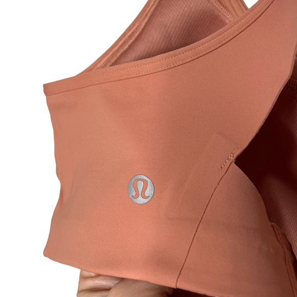 Lululemon | NWT All Powered Up Bra *Medium Support, D–G Cups Pink Savannah 38D - Picture 4 of 8
